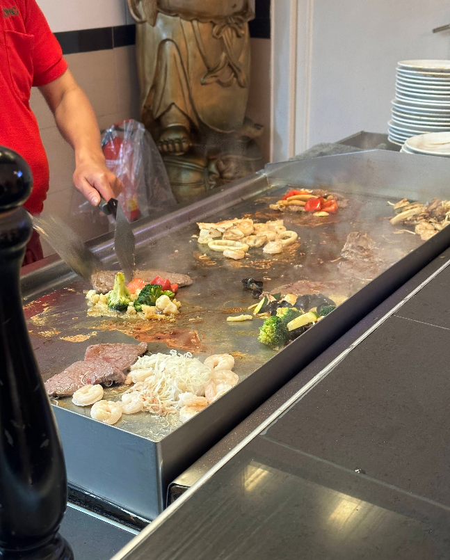 Mongolischer Grill